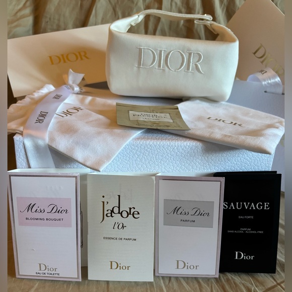Dior Other - Dior-Bridal Pouch & Fragrance Bundle